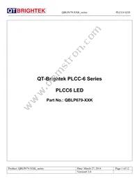 QBLP679-YK Datasheet Cover