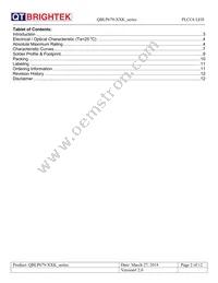 QBLP679-YK Datasheet Page 2