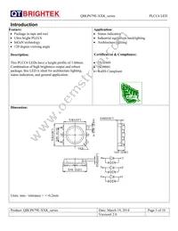 QBLP679E-IGK Datasheet Page 3