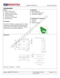 QBLP679E-IWK-CW Datasheet Page 3