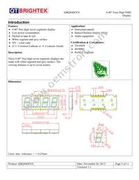 QBQS400AG Datasheet Page 3