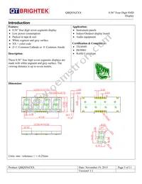 QBQS560AG Datasheet Page 3