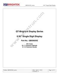 QBS56IG1 Datasheet Cover
