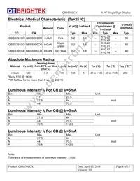 QBSS391CB Datasheet Page 4
