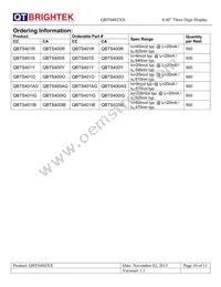 QBTS400R Datasheet Page 10