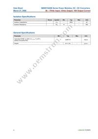 QBW018A0B71-H Datasheet Page 4
