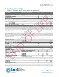 QD48T015018-NCB0G Datasheet Page 2