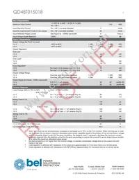 QD48T015018-NCB0G Datasheet Page 3