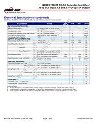 QD48T018025-PAB0 Datasheet Page 3