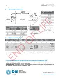 QD48T025033-PBC0G Datasheet Page 14