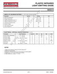QEE213 Datasheet Page 2