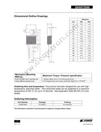 QH08TZ600 Datasheet Page 5