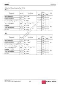 QH8MA2TCR Datasheet Page 3