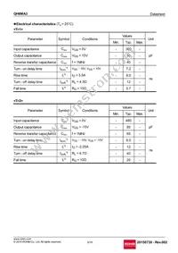 QH8MA3TCR Datasheet Page 3