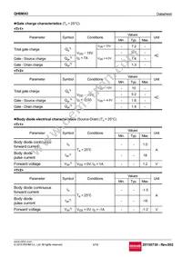 QH8MA3TCR Datasheet Page 4