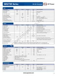 QHL750300S28 Datasheet Page 2