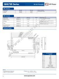 QHL750300S28 Datasheet Page 3