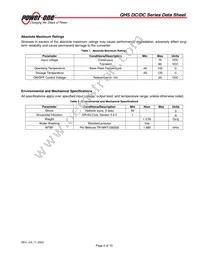QHS50ZA-NT Datasheet Page 2