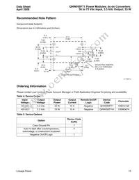 QHW050F741 Datasheet Page 15