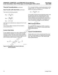 QHW075G71 Datasheet Page 16