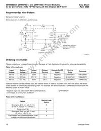 QHW075G71 Datasheet Page 18