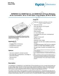 QHW100A1-Q Datasheet Cover