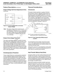 QHW100Y1 Datasheet Page 12