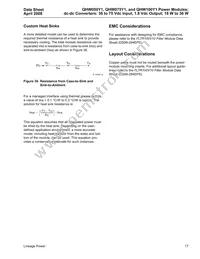 QHW100Y1 Datasheet Page 17