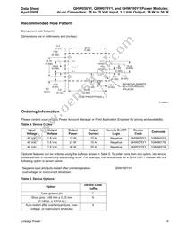 QHW100Y1 Datasheet Page 19