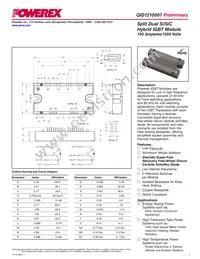 QID1210007 Datasheet Cover