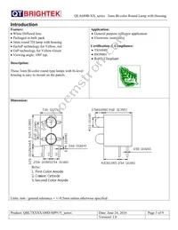 QLA694B-HG Datasheet Page 3