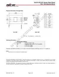 QLS15ZE-NT Datasheet Page 2