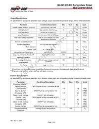 QLS20ZG-NT Datasheet Page 3