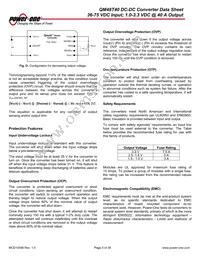 QM48T40025-NBB0 Datasheet Page 5