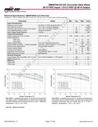 QM48T40025-NBB0 Datasheet Page 17