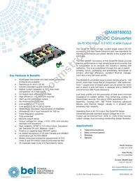 QM48T40033-PBB0G Datasheet Cover