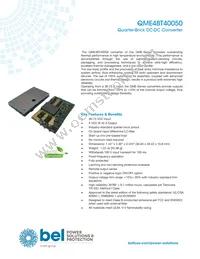 QME48T40050-PGABG Datasheet Cover
