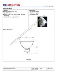 QMR16-05-WW-B Datasheet Page 3