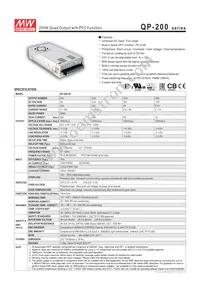 QP-200-3D Datasheet Page 3