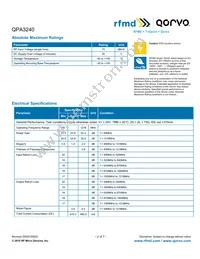 QPA3240 Datasheet Page 2