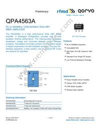 QPA4563A Datasheet Cover