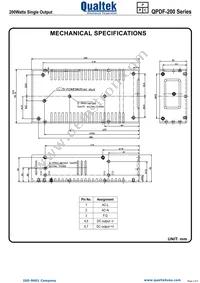 QPDF-200-24 Datasheet Page 2