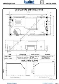 QPS-60-12 Datasheet Page 2