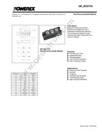 QRF0630T30 Datasheet Cover