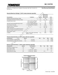 QRF1210T30 Datasheet Page 2
