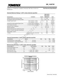 QRF1430T30 Datasheet Page 2
