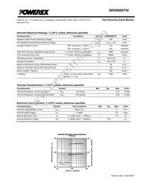 QRS0660T30 Datasheet Page 2