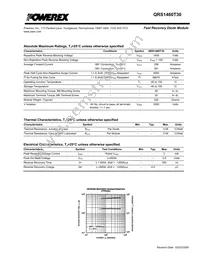 QRS1460T30 Datasheet Page 2