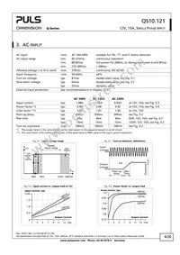 QS10.121-A1 Datasheet Page 4