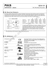 QS10.121-A1 Datasheet Page 16